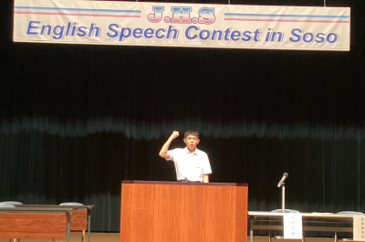 英語弁論大会　髙橋和希